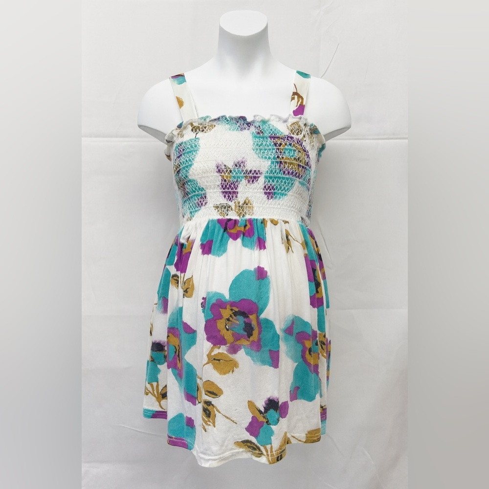 Duo Maternity Floral Convertible Top Size Large - Picture 2 of 10
